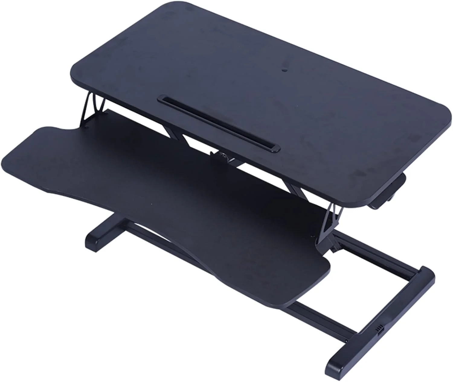 میز کار، میز ایستاده تاشو قابل تنظیم برای کامپیوتر، لپ تاپ و نوت بوک