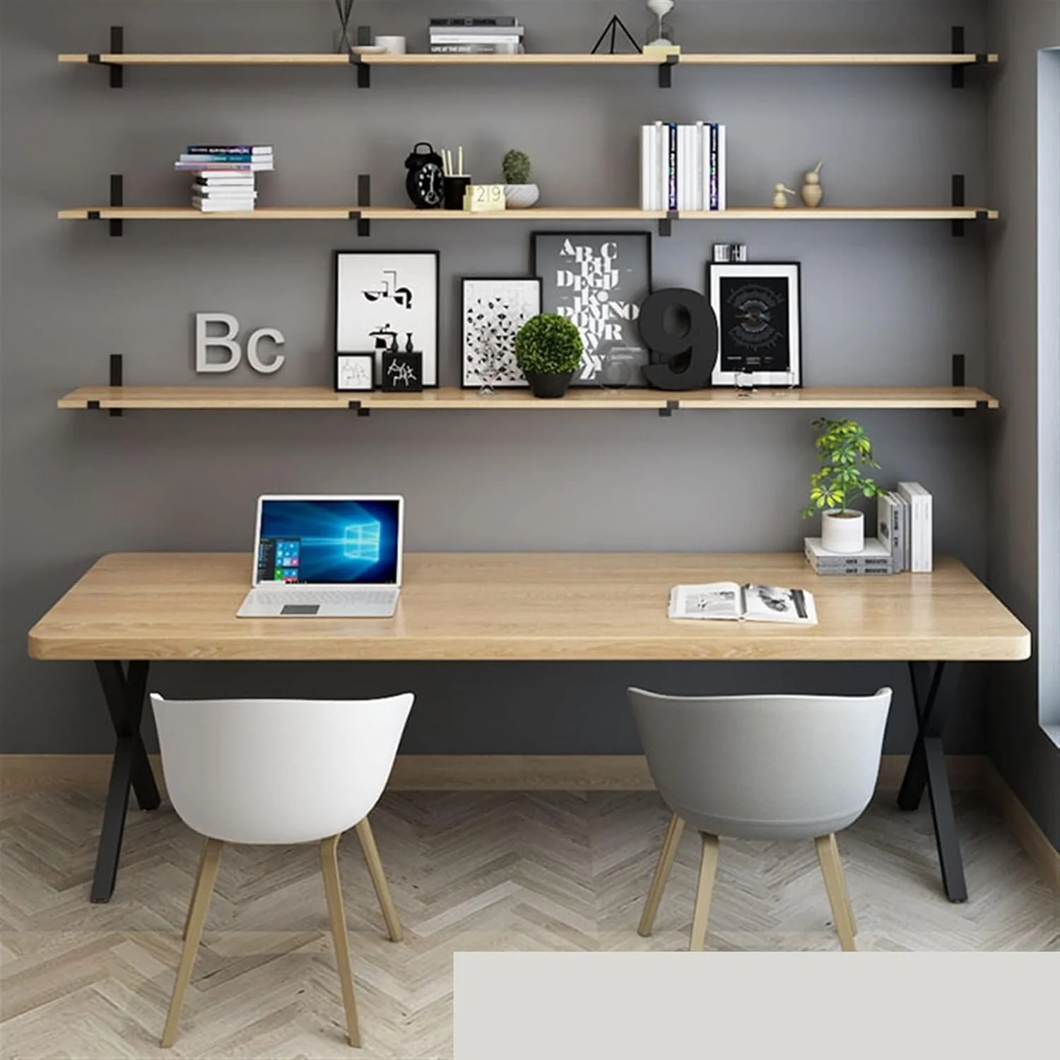 میز کار، میز کامپیوتر، مناسب اتاق خواب منزل، مطالعه، دارای قفسه دیواری، مناسب دفتر کار، طولانی