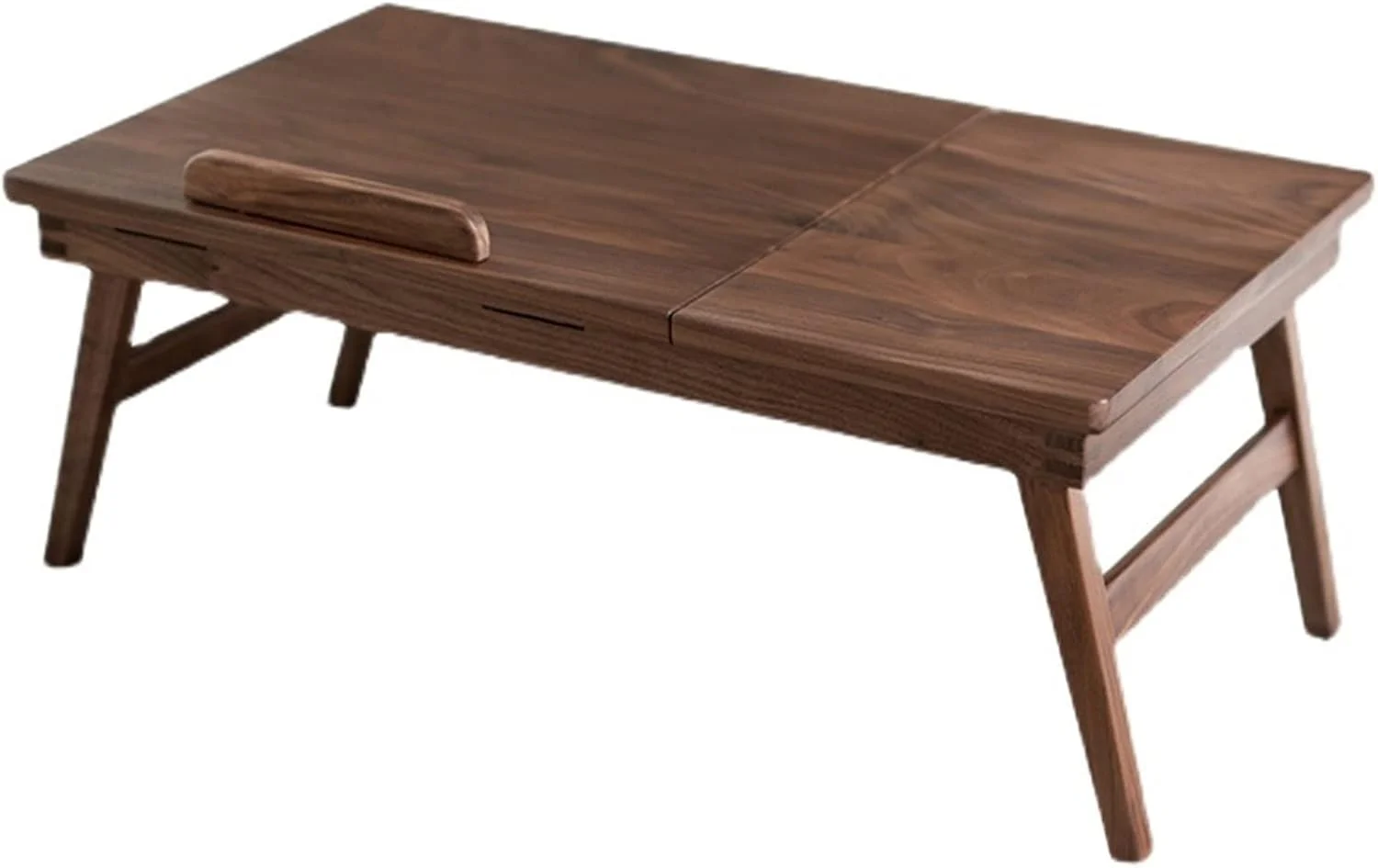 میز کار ZKSKOX، میز کامپیوتر تاشو تختخواب، متحرک با قابلیت تنظیم ارتفاع، مناسب برای افراد کم‌تحرک، قابل استفاده کنار مبل، میز کوچک قهوه