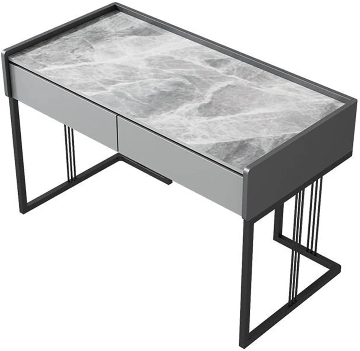 میز کامپیوتر کار ZKSKOX، مناسب منزل با کشو، برای مطالعه