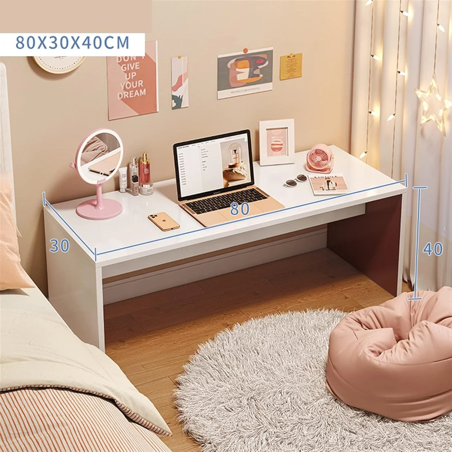 میز کار، میز تخت خواب، کامپیوتر، کوچک و مقرون به صرفه برای مصارف خانگی، تازه، کاربردی، یادگیری و اداری میز کار، میز تخت خواب، کامپیوتر، کوچک و مقرون به صرفه برای مصارف خانگی، تازه، کاربردی، یادگیری و اداری