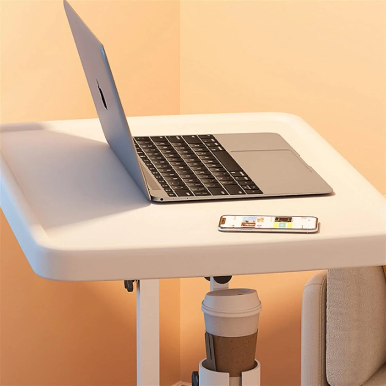 میز کار تاشو خانگی کنار تخت خواب، مناسب اتاق خواب دخترانه، میز ساده اجاره ای برای خانه و مبل میز کار تاشو خانگی کنار تخت خواب، مناسب اتاق خواب دخترانه، میز ساده اجاره ای برای خانه و مبل