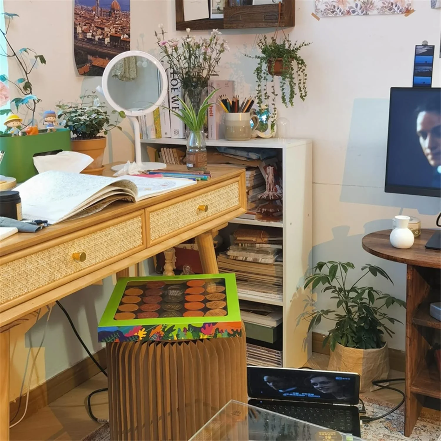 میز کار کوچک خانوادگی میز آرایش میز کامپیوتر مطالعه خانگی میز کار کوچک خانوادگی میز آرایش میز کامپیوتر مطالعه خانگی