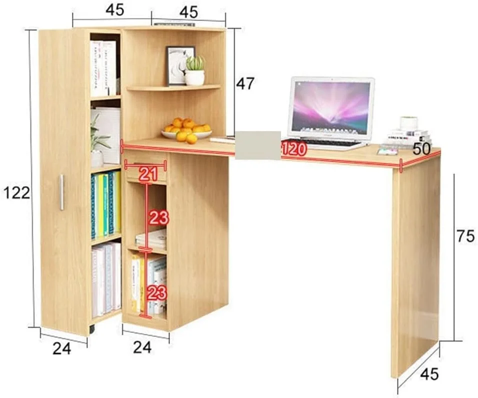 میز کامپیوتر، میز مطالعه، مناسب اتاق خواب کوچک، دارای قفسه کتاب، مبلمان یکپارچه میز کامپیوتر، میز مطالعه، مناسب اتاق خواب کوچک، دارای قفسه کتاب، مبلمان یکپارچه