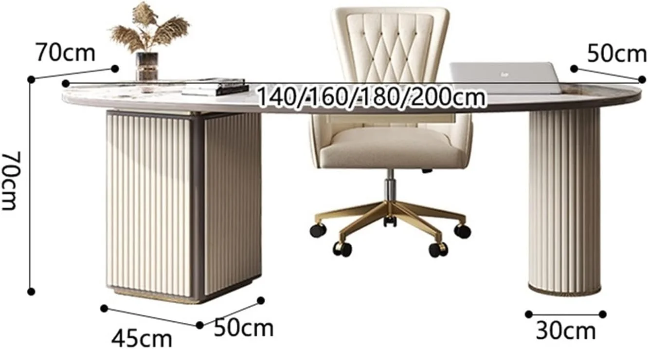 میز کار ZKSKOX، میز پذیرش و مذاکره، مناسب برای مشاوره سالن زیبایی، میز کامپیوتر