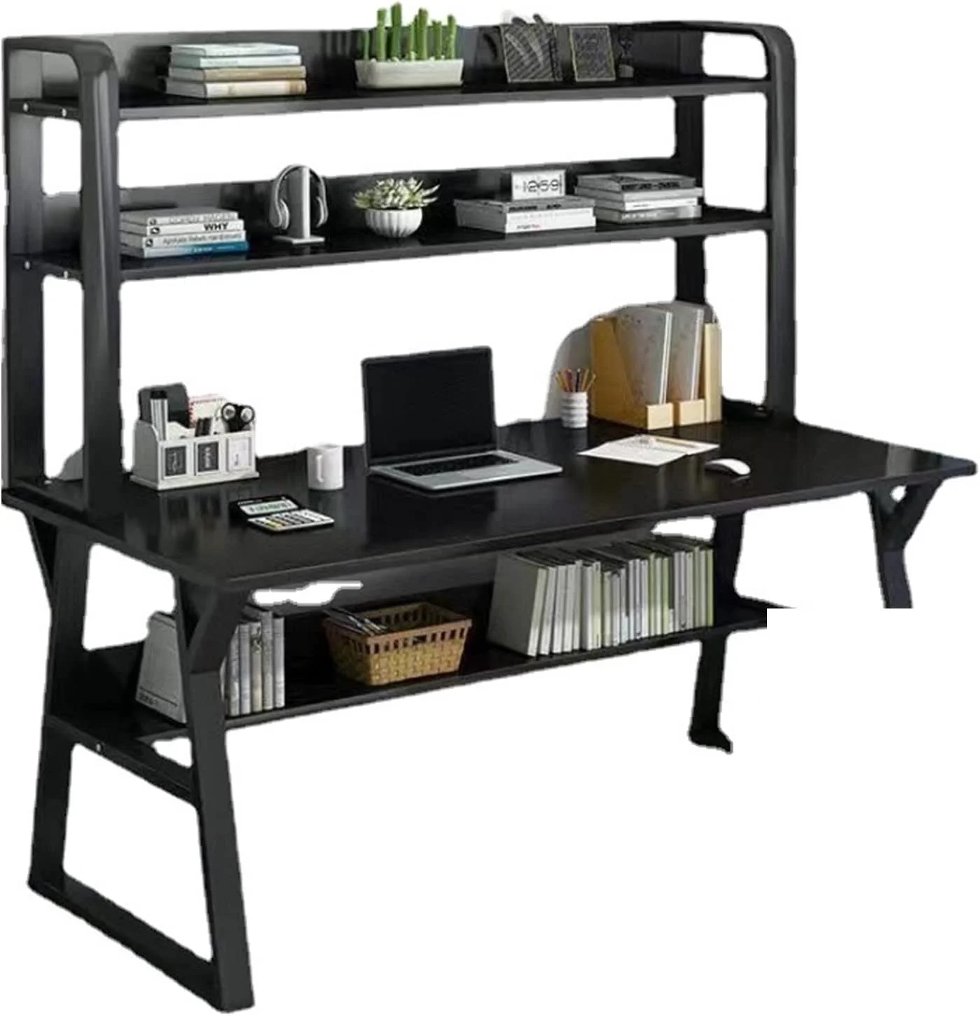 میز کار ZKSKOX، ترکیبی از میز کامپیوتر و قفسه کتاب، مناسب برای نوشتن و مطالعه دانشجویی میز کار ZKSKOX، ترکیبی از میز کامپیوتر و قفسه کتاب، مناسب برای نوشتن و مطالعه دانشجویی