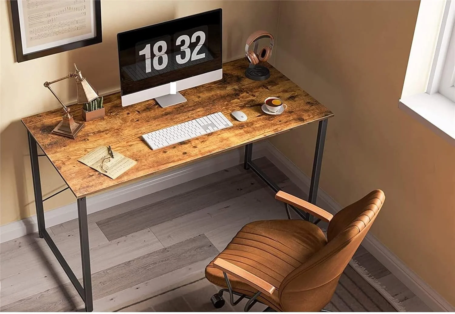 میز کار ZKSKOX، میز کامپیوتر، میز تحریر و مطالعه مناسب منزل و اداره