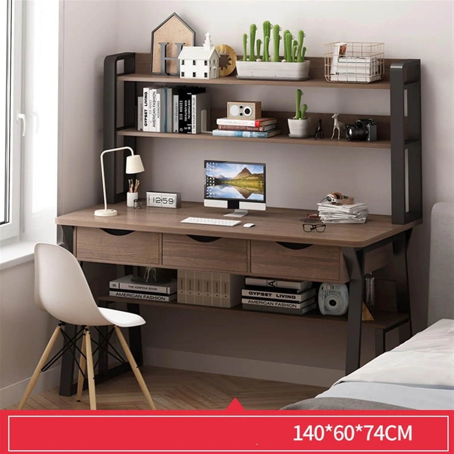 میز کامپیوتر، میز تحریر، مناسب منزل و دانشجو، ترکیب قفسه کتاب، میز مطالعه، مناسب اتاق خواب میز کامپیوتر، میز تحریر، مناسب منزل و دانشجو، ترکیب قفسه کتاب، میز مطالعه، مناسب اتاق خواب