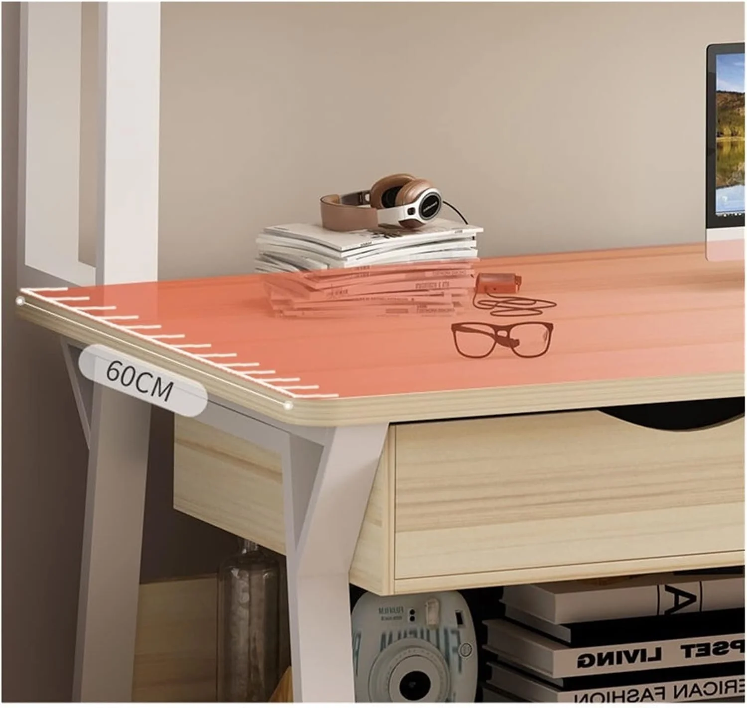 میز کامپیوتر، میز تحریر، مناسب منزل و دانشجو، ترکیب قفسه کتاب، میز مطالعه، مناسب اتاق خواب میز کامپیوتر، میز تحریر، مناسب منزل و دانشجو، ترکیب قفسه کتاب، میز مطالعه، مناسب اتاق خواب