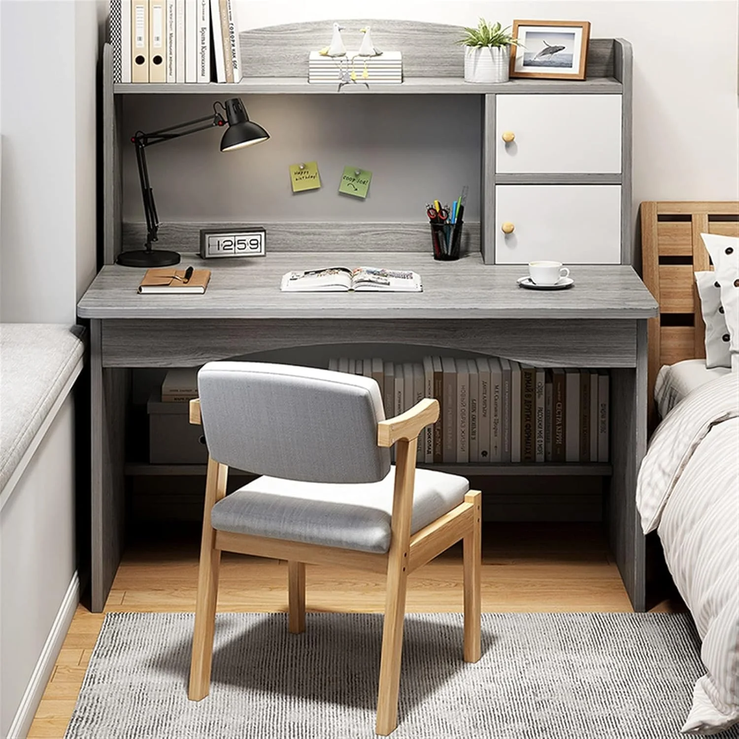 میز کامپیوتر ZKSKOX، مناسب برای کار، اتاق خواب منزل، مطالعه دانشجویی میز کامپیوتر ZKSKOX، مناسب برای کار، اتاق خواب منزل، مطالعه دانشجویی