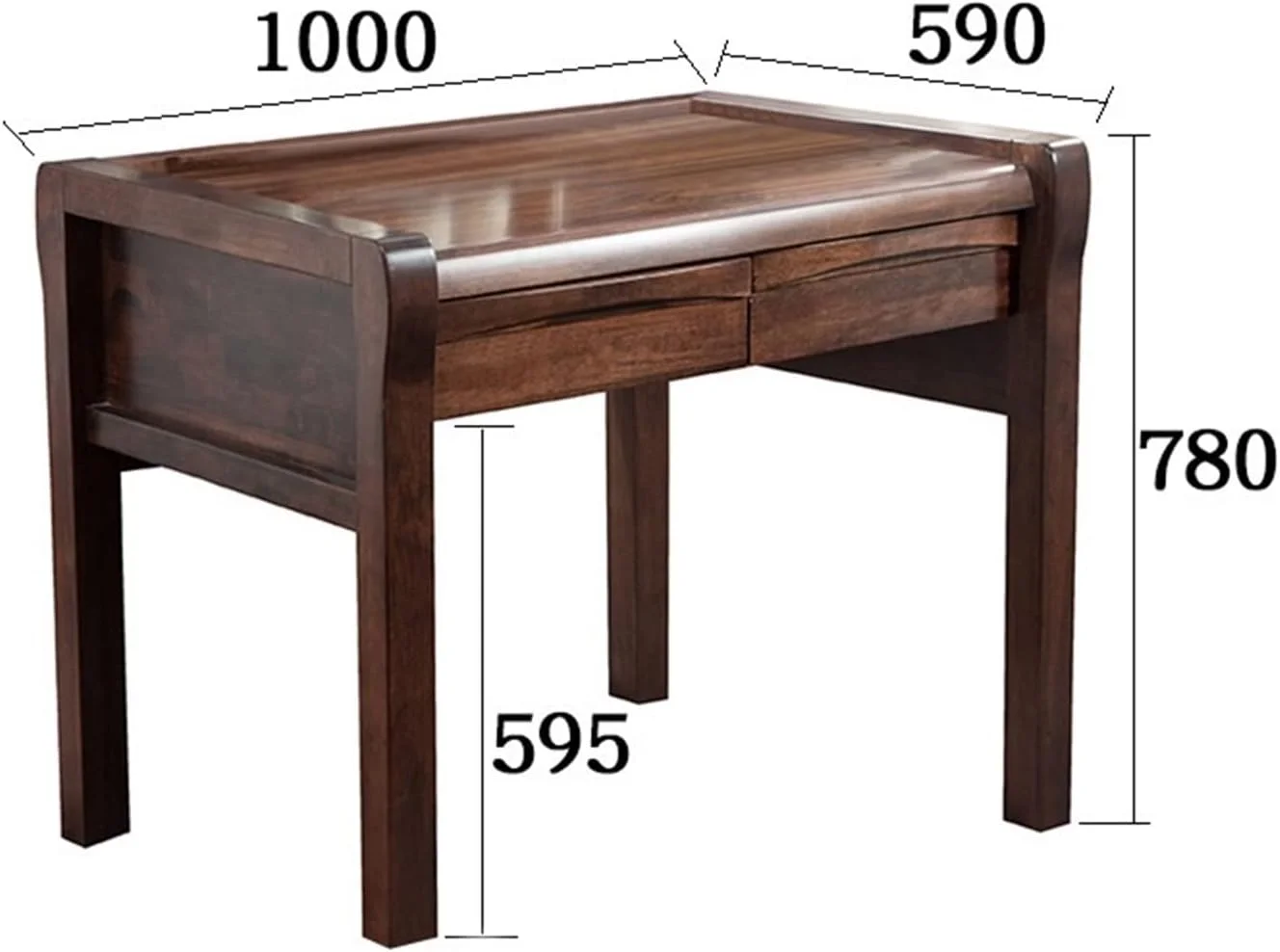 میز کار ZKSKOX، میز خوشنویسی، کامپیوتر، مناسب منزل، مطالعه، مبلمان