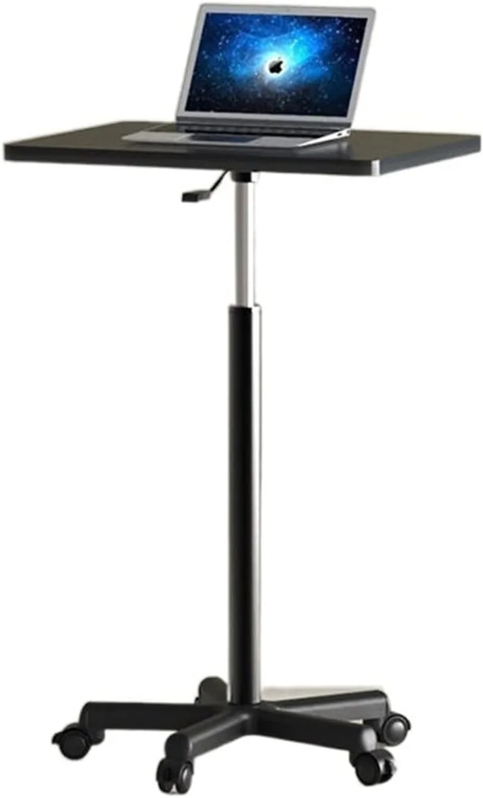 میز کار متحرک ZKSKOX، میز کنار تخت، میز لپ تاپ، مناسب افراد کم تحرک، میز ایستاده و نشسته، میز کامپیوتر اداری