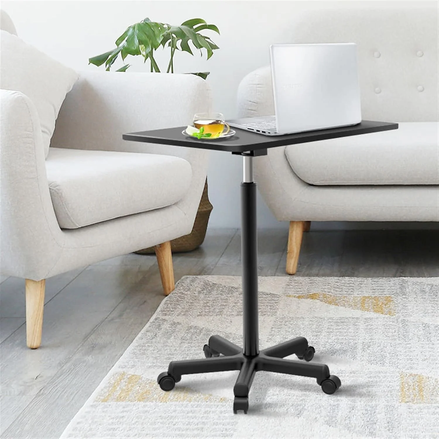 میز کار متحرک ZKSKOX، میز کنار تخت، میز لپ تاپ، مناسب افراد کم تحرک، میز ایستاده و نشسته، میز کامپیوتر اداری میز کار متحرک ZKSKOX، میز کنار تخت، میز لپ تاپ، مناسب افراد کم تحرک، میز ایستاده و نشسته، میز کامپیوتر اداری