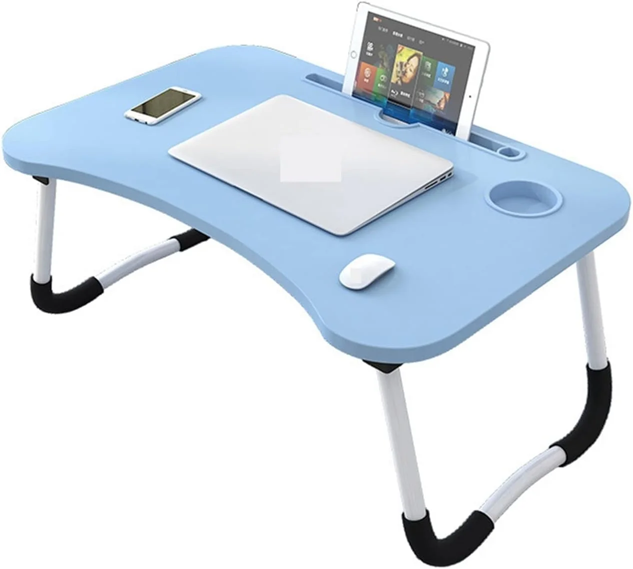 میز کار، میز تحریر، روی تخت، تاشو، کامپیوتر، روی، نوت بوک، نوشتن خوابگاه دانشجویی