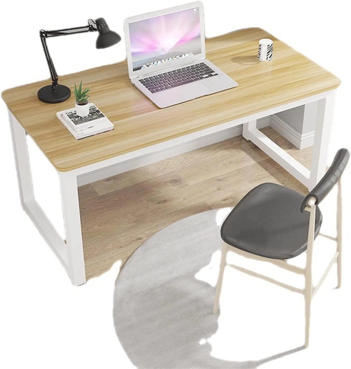 میز کار مستطیلی خانگی میز کامپیوتر رومیزی میز تحریر ساده دانشجویی میز کار مستطیلی خانگی میز کامپیوتر رومیزی میز تحریر ساده دانشجویی