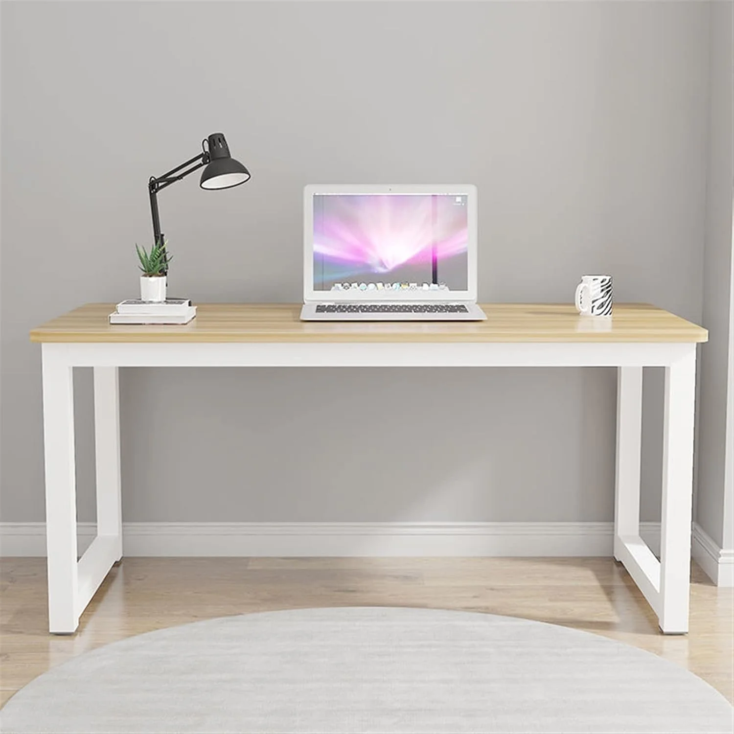 میز کار مستطیلی خانگی میز کامپیوتر رومیزی میز تحریر ساده دانشجویی میز کار مستطیلی خانگی میز کامپیوتر رومیزی میز تحریر ساده دانشجویی