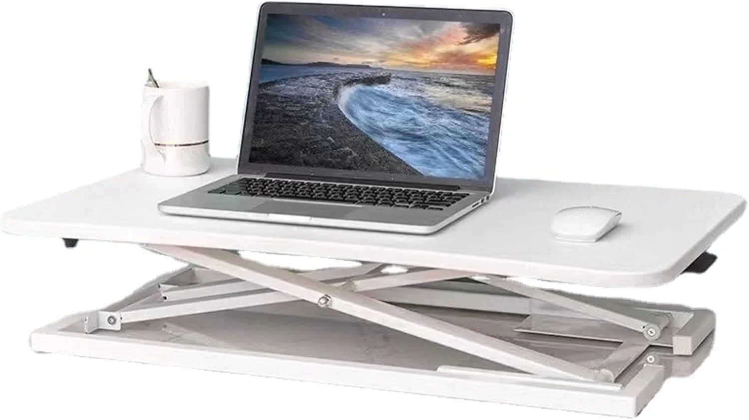 میز کار با قفسه نمایشگر، میز بالابر، کامپیوتر، دفتر ایستاده، براکت نوت بوک میز کار با قفسه نمایشگر، میز بالابر، کامپیوتر، دفتر ایستاده، براکت نوت بوک