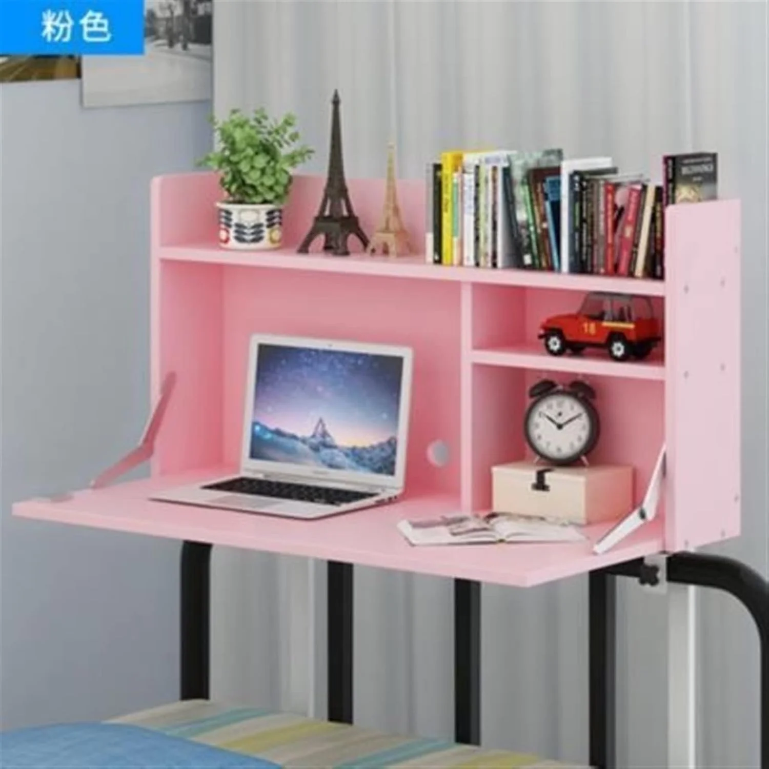 میز کار تاشو مناسب تخت، میز آویز برای خوابگاه دانشجویی، تخت های دو طبقه، میز لپ تاپ کنار مبلی میز کار تاشو مناسب تخت، میز آویز برای خوابگاه دانشجویی، تخت های دو طبقه، میز لپ تاپ کنار مبلی