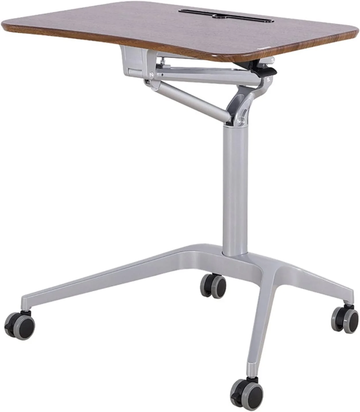 میز کامپیوتر کار ZKSKOX، ایستاده، اداری، متحرک با قابلیت تنظیم ارتفاع، سخنرانی، کنار تخت، کنار مبل، جانبی میز کامپیوتر کار ZKSKOX، ایستاده، اداری، متحرک با قابلیت تنظیم ارتفاع، سخنرانی، کنار تخت، کنار مبل، جانبی