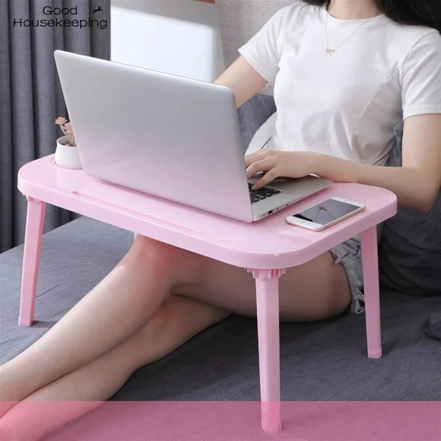 میز کار ZKSKOX، میز تنبل، کامپیوتر قابل حمل، کوچک، تخته ای، تخت تاشو، خوابگاه دانشجویی میز کار ZKSKOX، میز تنبل، کامپیوتر قابل حمل، کوچک، تخته ای، تخت تاشو، خوابگاه دانشجویی