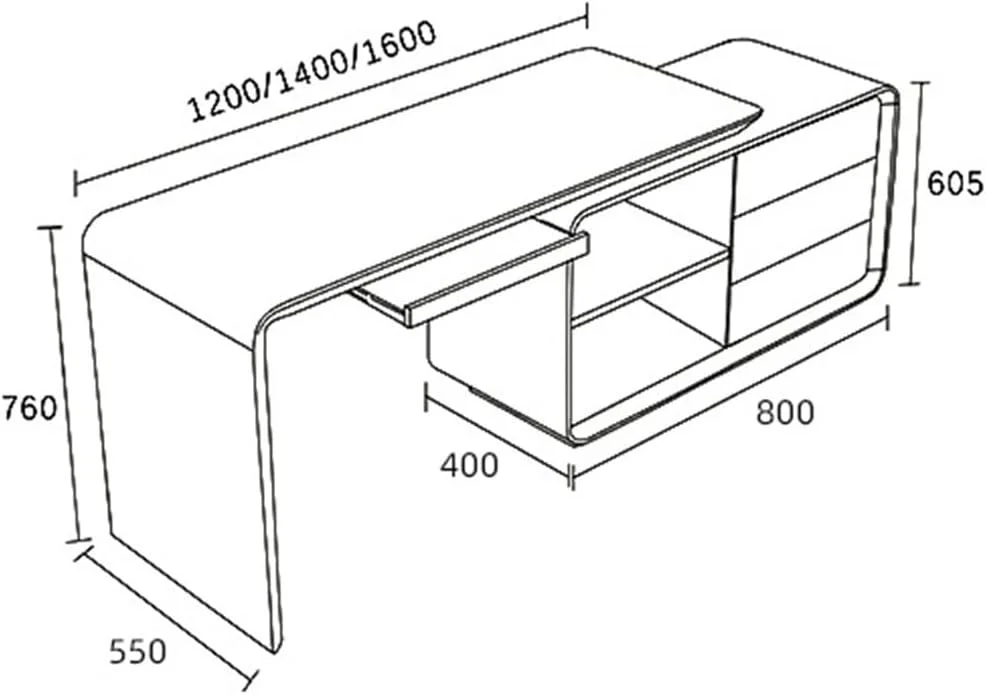 میز کار ZKSKOX، میز سفید، گوشه چرخشی، کامپیوتر چند منظوره، اداری، نوشتن میز کار ZKSKOX، میز سفید، گوشه چرخشی، کامپیوتر چند منظوره، اداری، نوشتن