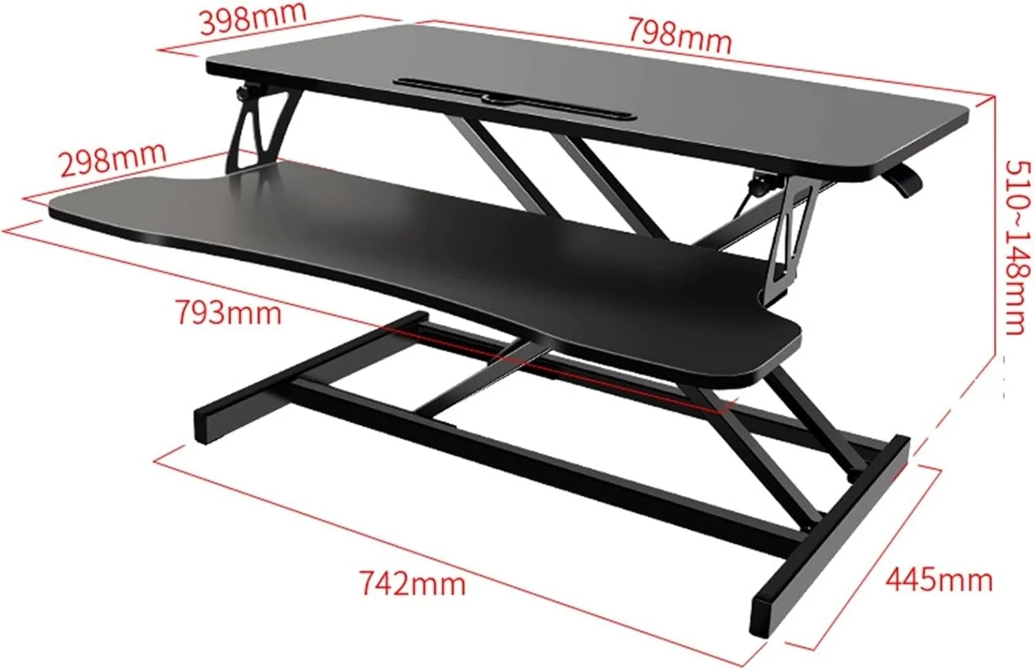 میز کار ZKSKOX، میز تحریر، میز کامپیوتر، میز بالابر، استند نمایشگر لپ تاپ، تاشو و قابل حمل میز کار ZKSKOX، میز تحریر، میز کامپیوتر، میز بالابر، استند نمایشگر لپ تاپ، تاشو و قابل حمل