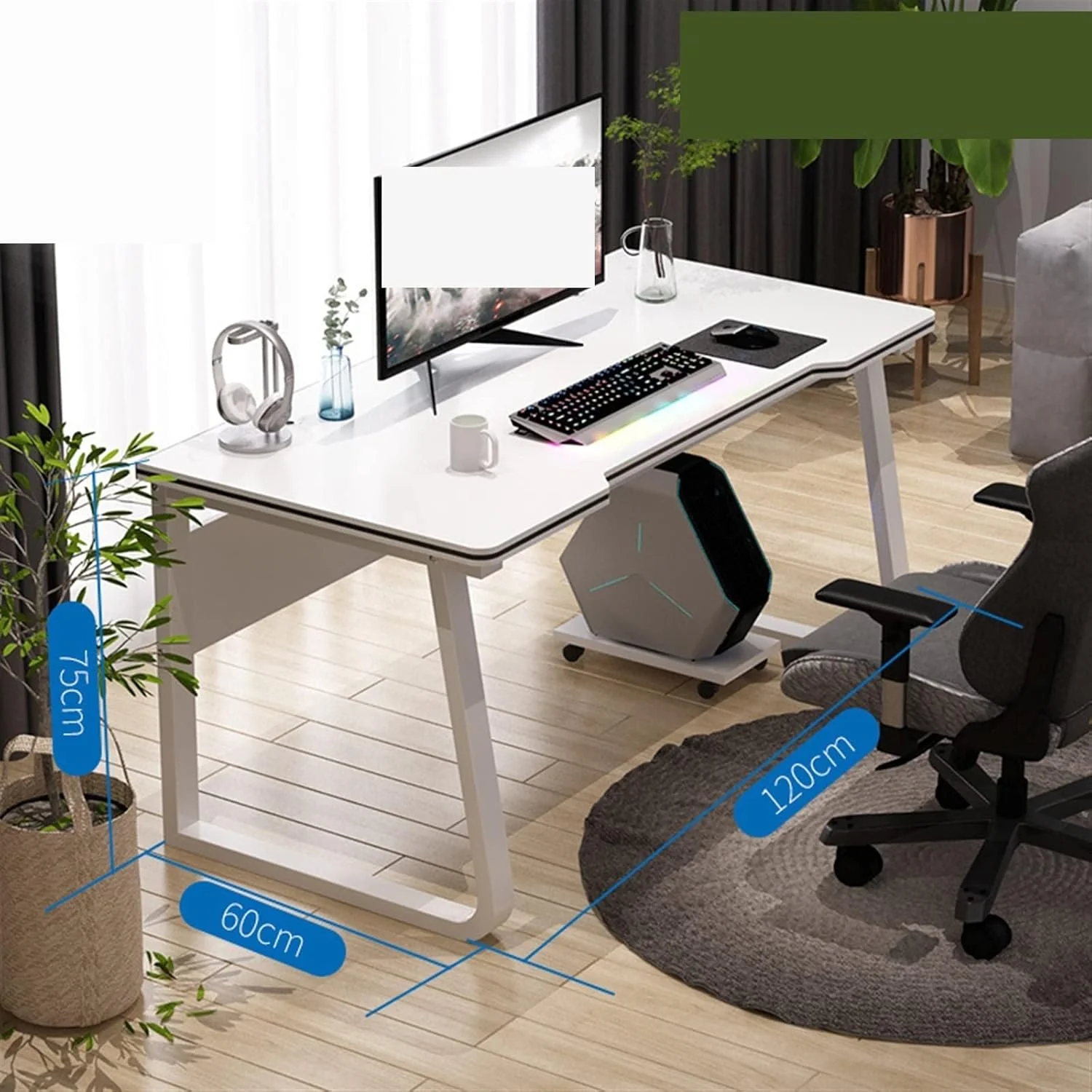 میز کامپیوتر، میز تحریر، مناسب برای کار، بازی، اتاق خواب، دفتر کار، دانشجو میز کامپیوتر، میز تحریر، مناسب برای کار، بازی، اتاق خواب، دفتر کار، دانشجو