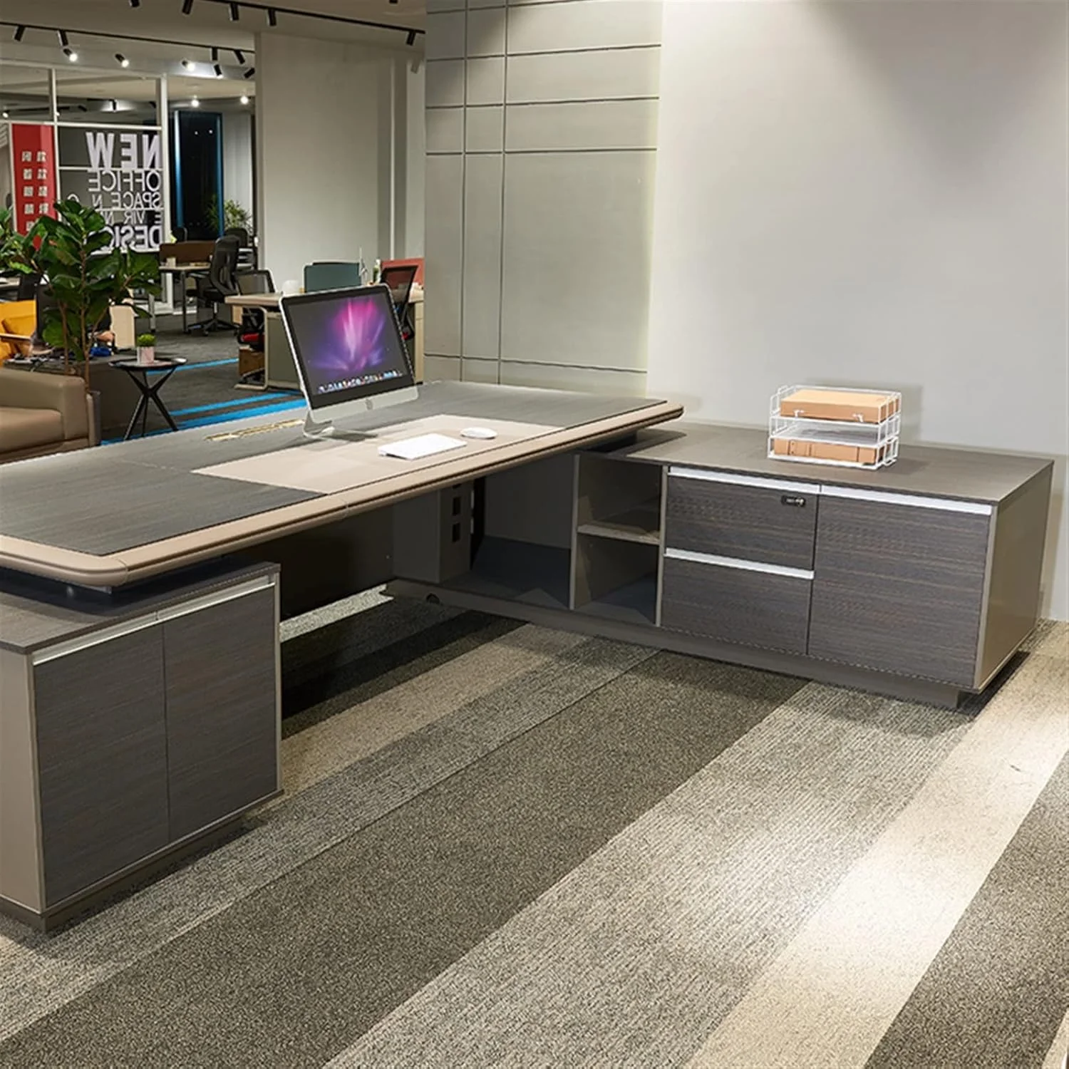 میز کار ZKSKOX، میز مدیریتی مینیمال، مبلمان میز رئیس، میز کامپیوتر اجرایی تکی عمده فروشی میز کار ZKSKOX، میز مدیریتی مینیمال، مبلمان میز رئیس، میز کامپیوتر اجرایی تکی عمده فروشی