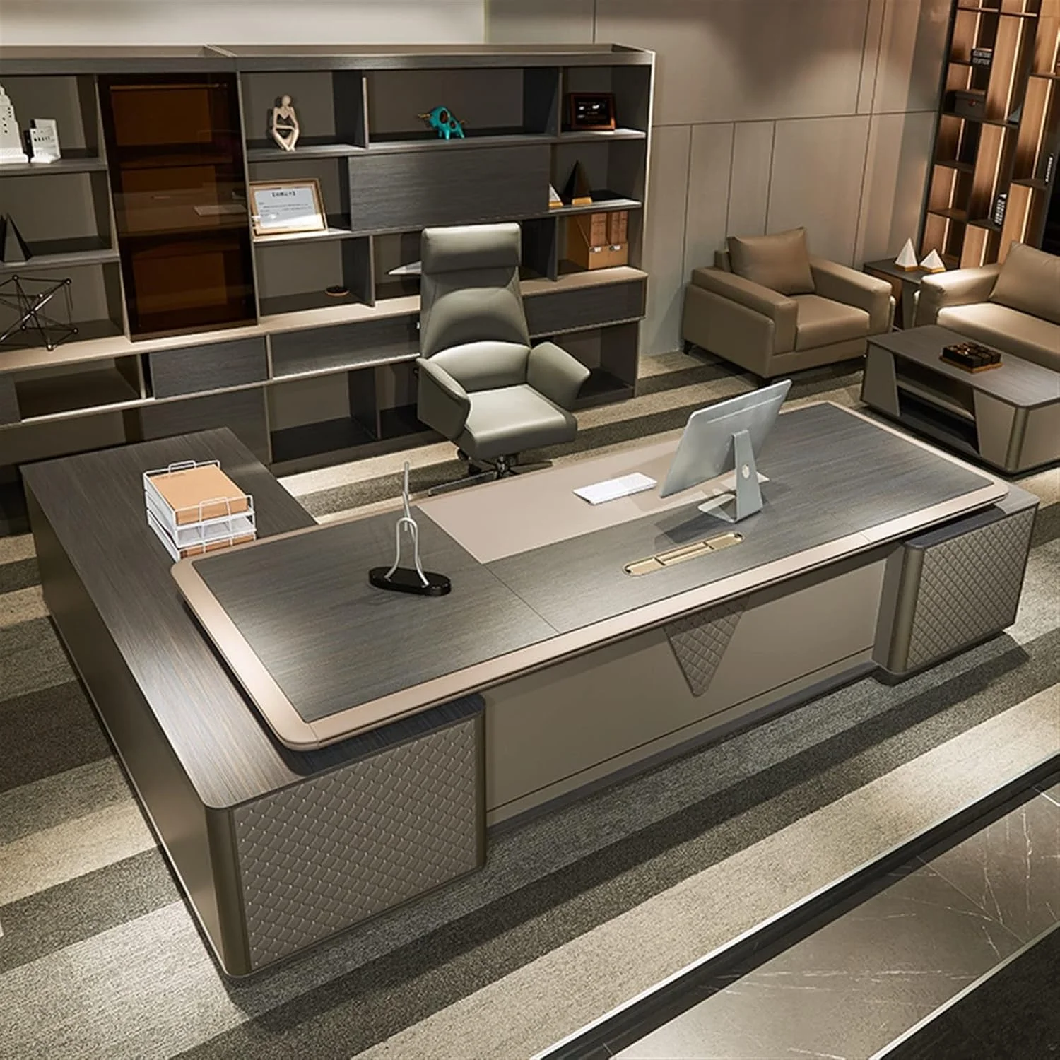 میز کار ZKSKOX، میز مدیریتی مینیمال، مبلمان میز رئیس، میز کامپیوتر اجرایی تکی عمده فروشی میز کار ZKSKOX، میز مدیریتی مینیمال، مبلمان میز رئیس، میز کامپیوتر اجرایی تکی عمده فروشی