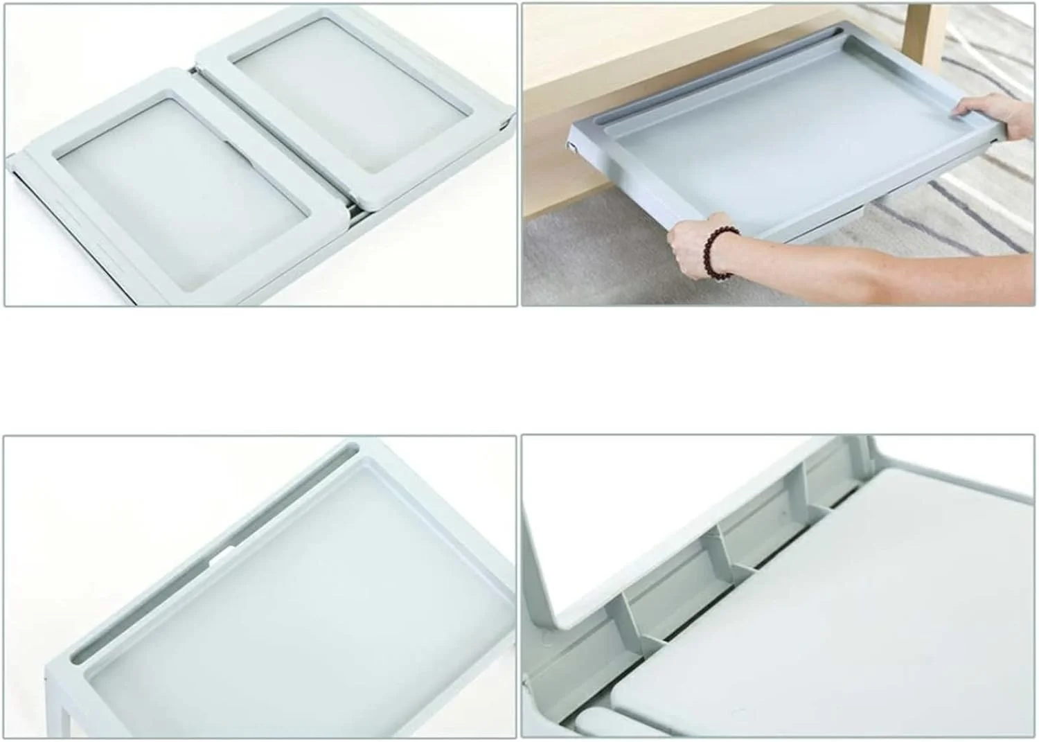 میز کار تاشو مناسب لپتاپ، قابل حمل برای خوابگاه، مناسب برای استفاده در تخت میز کار تاشو مناسب لپتاپ، قابل حمل برای خوابگاه، مناسب برای استفاده در تخت