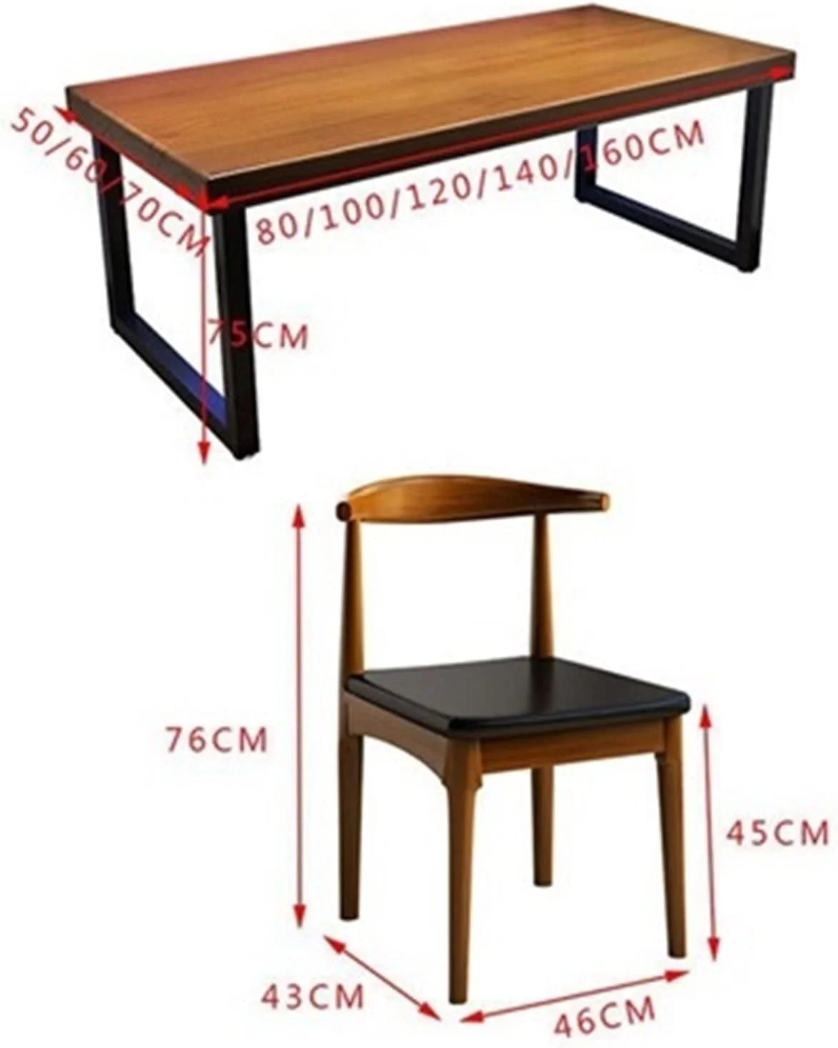 میز کامپیوتر ZKSKOX، مناسب کار، منزل، دفتر، نوشتن میز کامپیوتر ZKSKOX، مناسب کار، منزل، دفتر، نوشتن