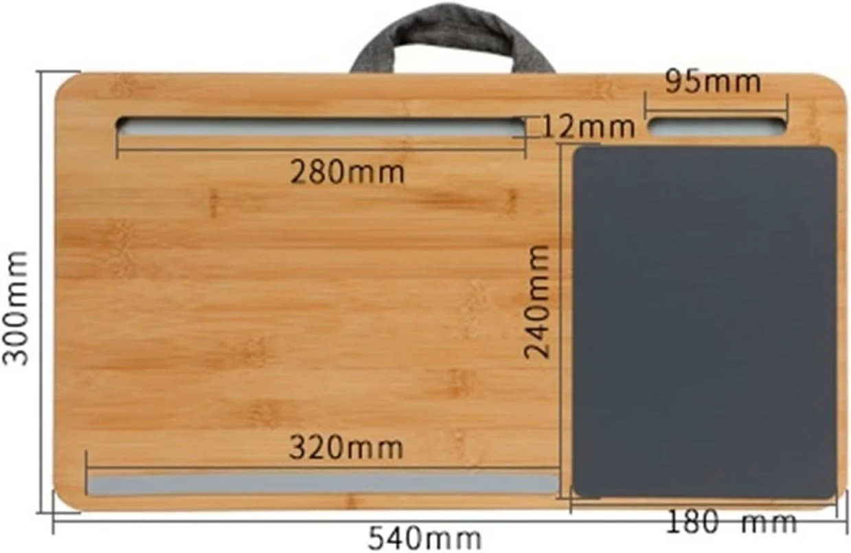 میز کار ZKSKOX، میز کامپیوتر لپ تاپ، استفاده دو طرفه، تنبل، تخت خواب قابل حمل میز کار ZKSKOX، میز کامپیوتر لپ تاپ، استفاده دو طرفه، تنبل، تخت خواب قابل حمل
