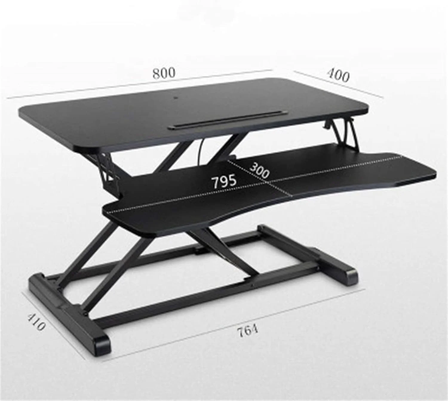 میز کار ایستاده تاشو قابل تنظیم برای کامپیوتر، لپ تاپ و نوت بوک میز کار ایستاده تاشو قابل تنظیم برای کامپیوتر، لپ تاپ و نوت بوک