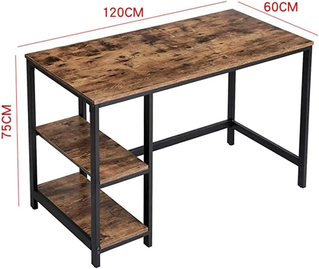 میز کار ZKSKOX، میز کامپیوتر، میز تحریر دانش آموزی، میز کارمندی، مناسب برای دفتر و اتاق مطالعه