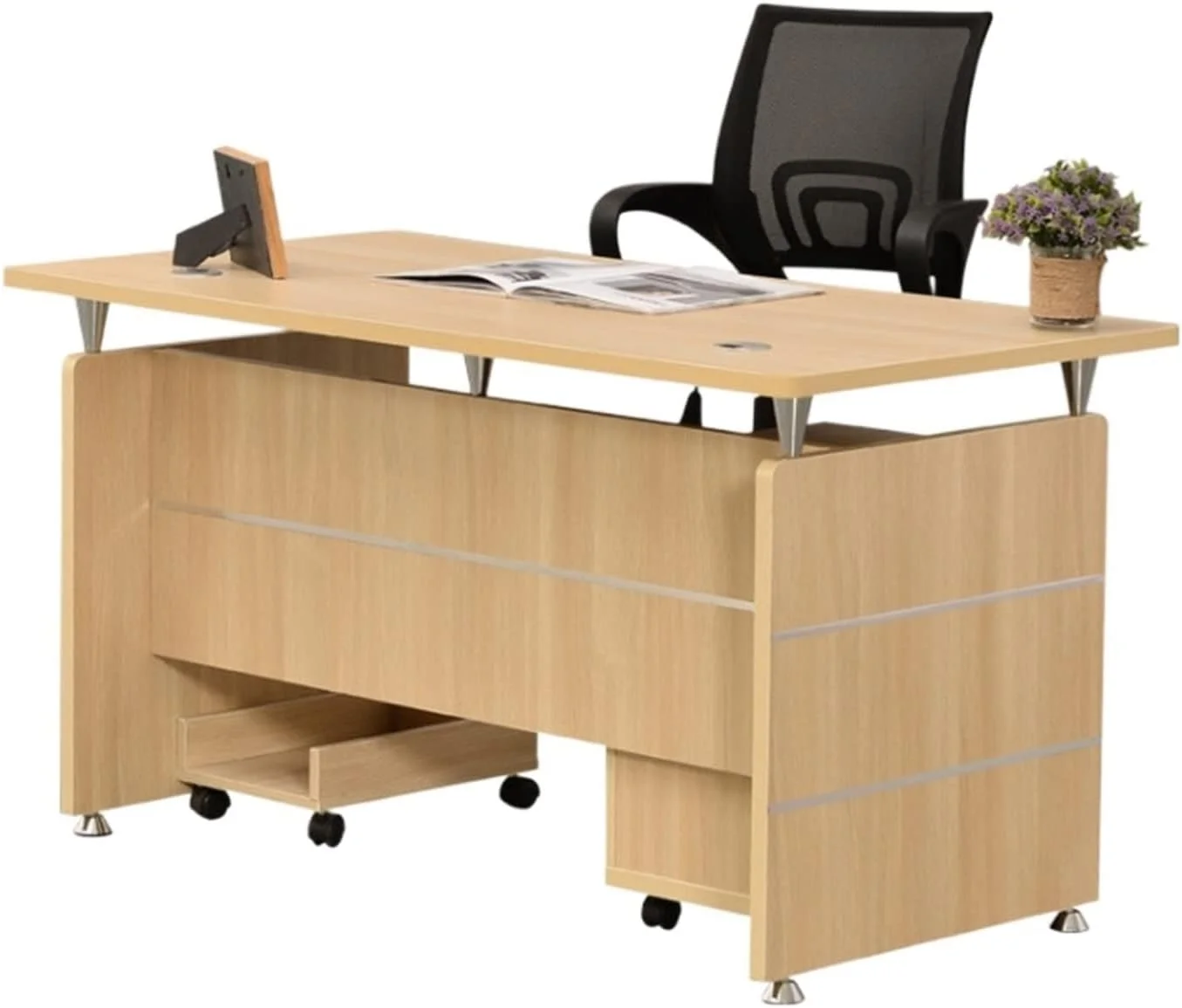 میز کار ZKSKOX، میز کامپیوتر اداری، میز مطالعه کوچک خانگی یک نفره میز کار ZKSKOX، میز کامپیوتر اداری، میز مطالعه کوچک خانگی یک نفره