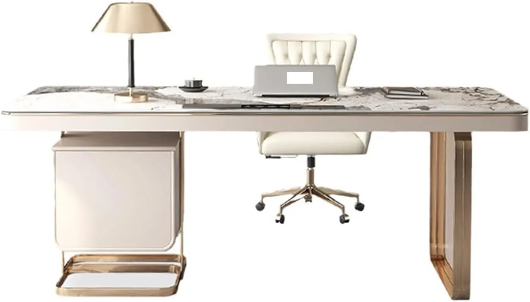 میز کار لوکس، میز مطالعه، طراحی ساده، مناسب کامپیوتر رومیزی