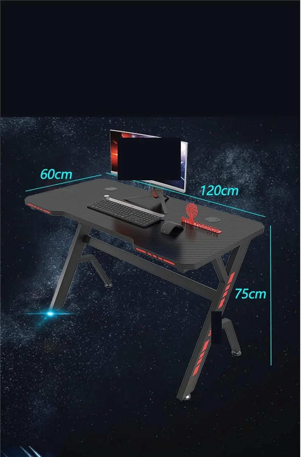 میز کامپیوتر ZKSKOX، میز کار، مناسب منزل، بازی و کافی نت میز کامپیوتر ZKSKOX، میز کار، مناسب منزل، بازی و کافی نت