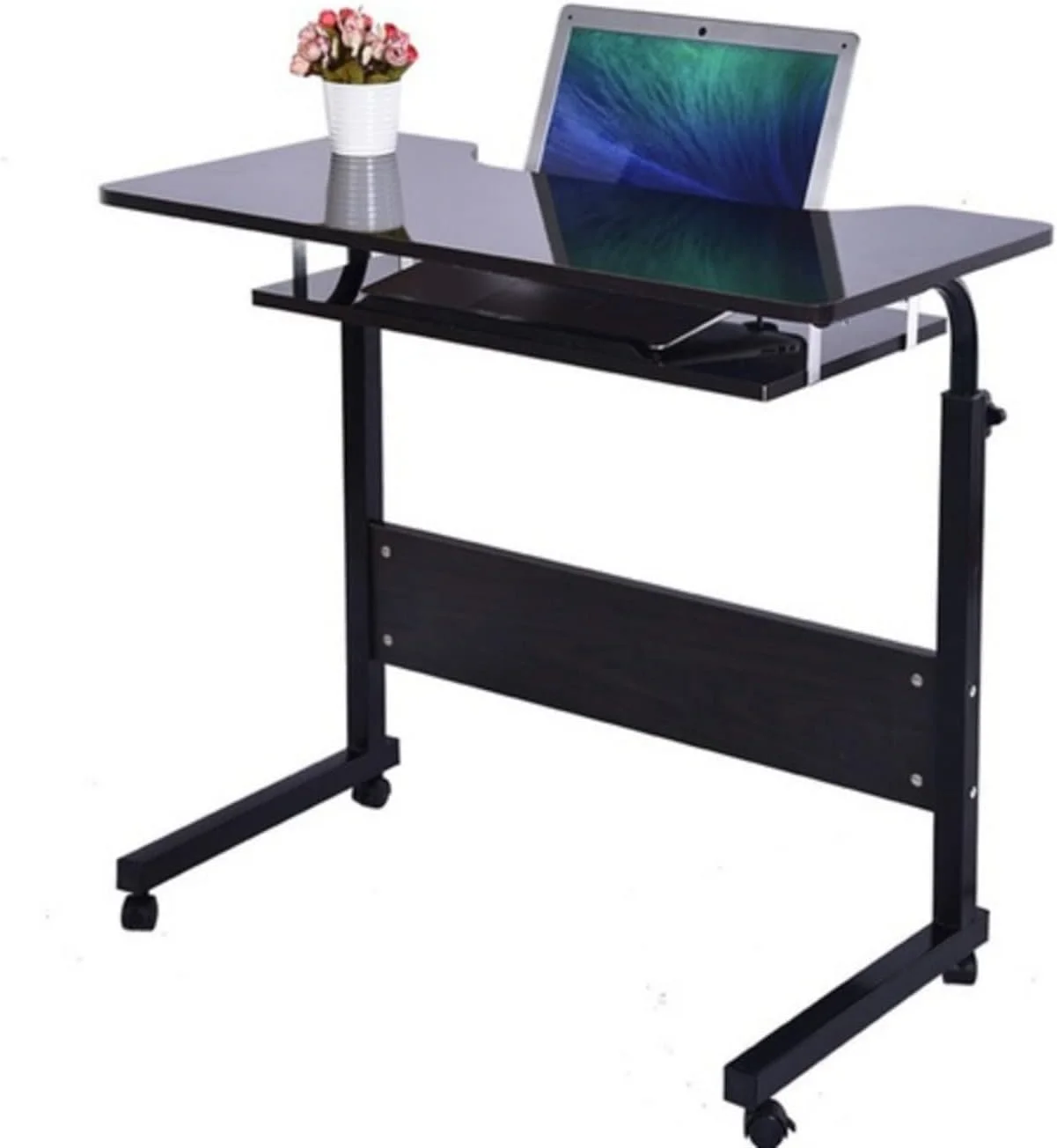 میز کار تاشو، میز کامپیوتر تنبل، رومیزی کوچک خانگی میز کار تاشو، میز کامپیوتر تنبل، رومیزی کوچک خانگی