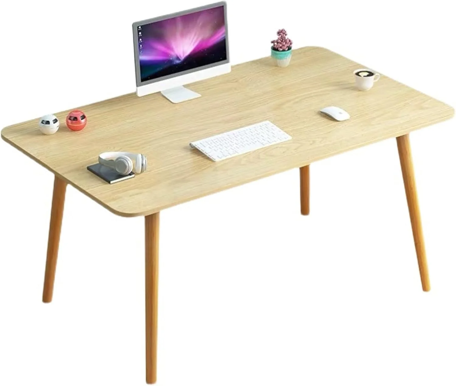 میز کار، میز کامپیوتر، میز تحریر ساده، مناسب اتاق کار، اتاق خواب و نوشتن تکالیف دانش آموزان