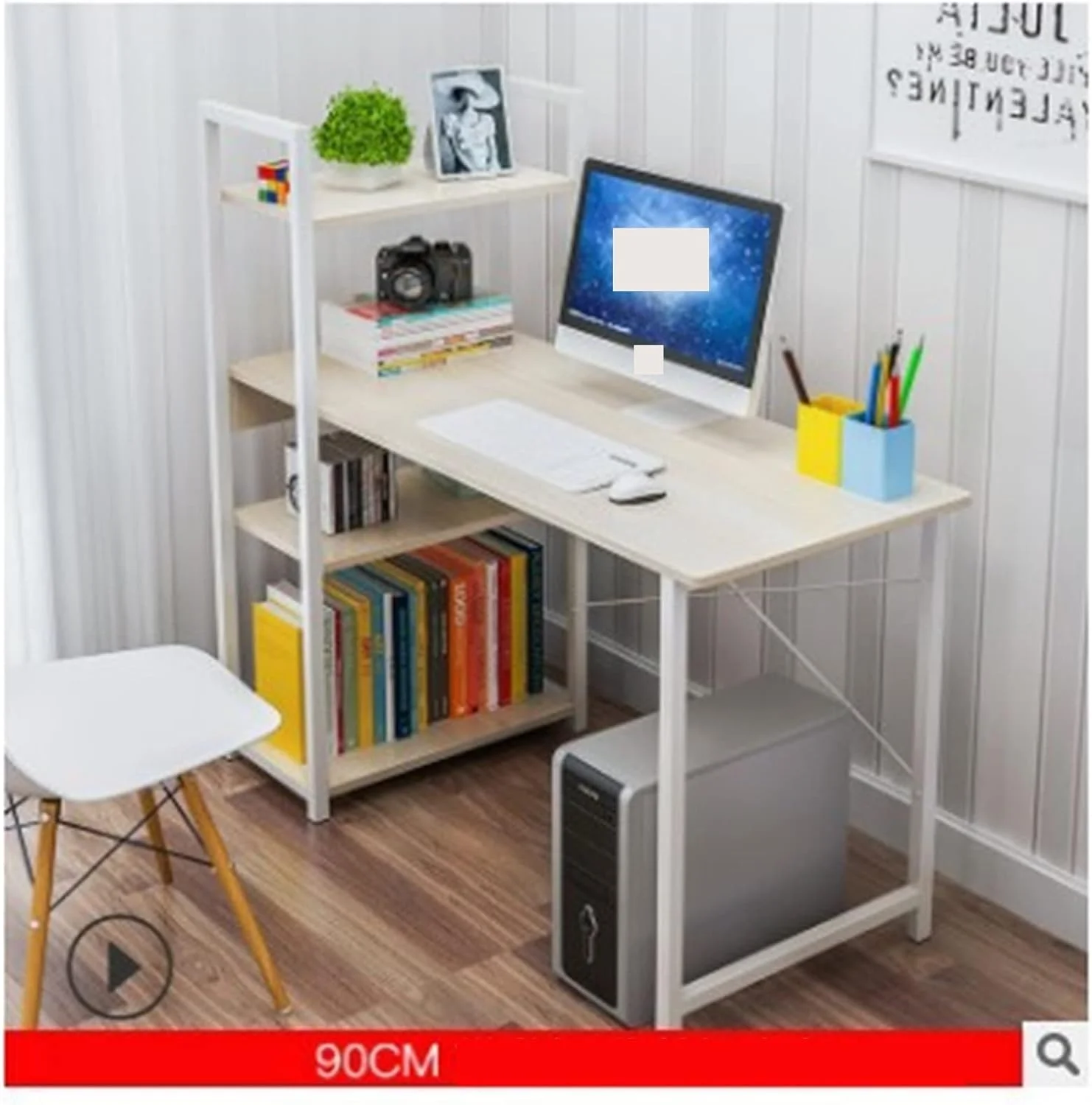 میز کامپیوتر میز تحریر صندلی قفسه کتاب ساده میز کامپیوتر میز تحریر صندلی قفسه کتاب ساده