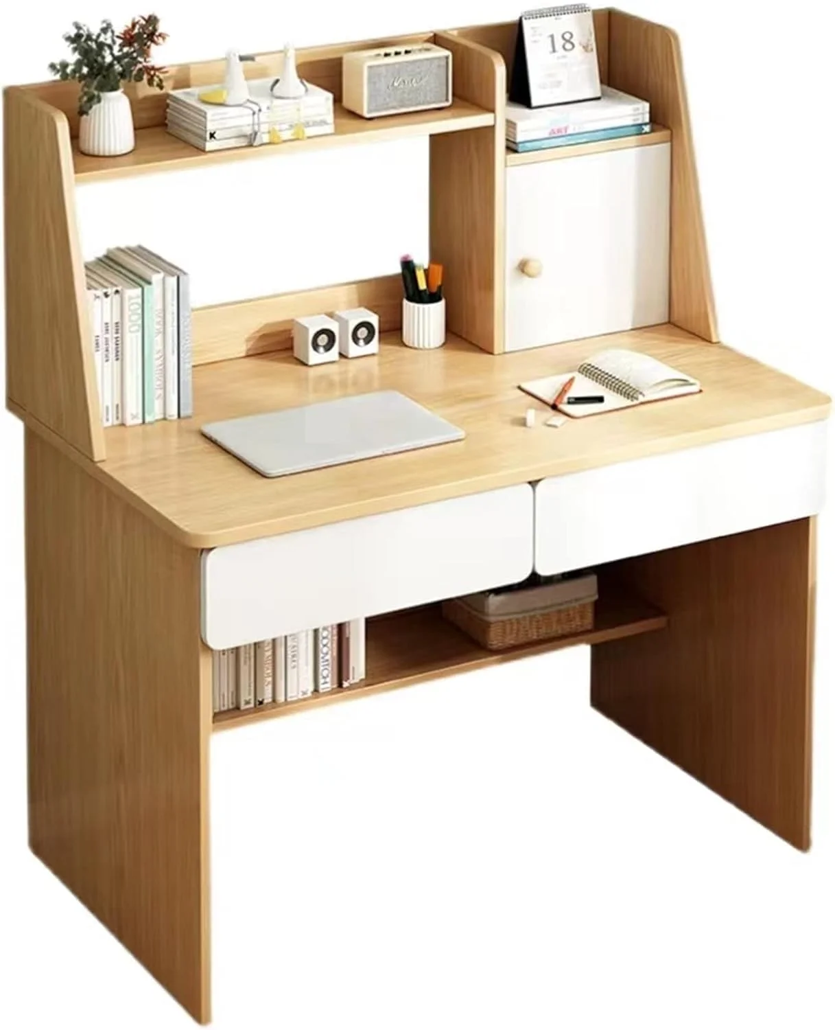 میز کار، قفسه کتاب، یکپارچه، کامپیوتر کوچک، رومیزی، اتاق خواب خانگی، مناسب برای مطالعه دانش آموزان میز کار، قفسه کتاب، یکپارچه، کامپیوتر کوچک، رومیزی، اتاق خواب خانگی، مناسب برای مطالعه دانش آموزان