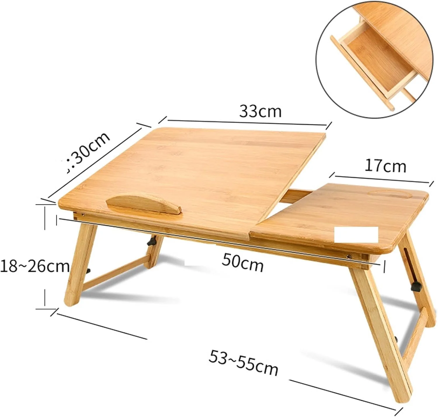 میز کار کوچک مناسب تخت، پنجره متحرک، لپ تاپ آموزشی، کامپیوتر، تاشو قابل تنظیم