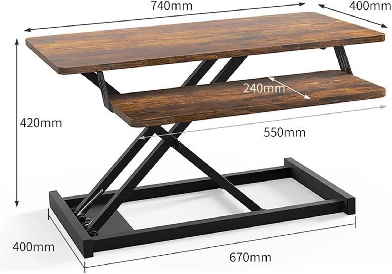 میز کار، میز ایستاده، سکوی بالابر، میز کامپیوتر لپ تاپ اداری، تاشو و مرتفع میز کار، میز ایستاده، سکوی بالابر، میز کامپیوتر لپ تاپ اداری، تاشو و مرتفع