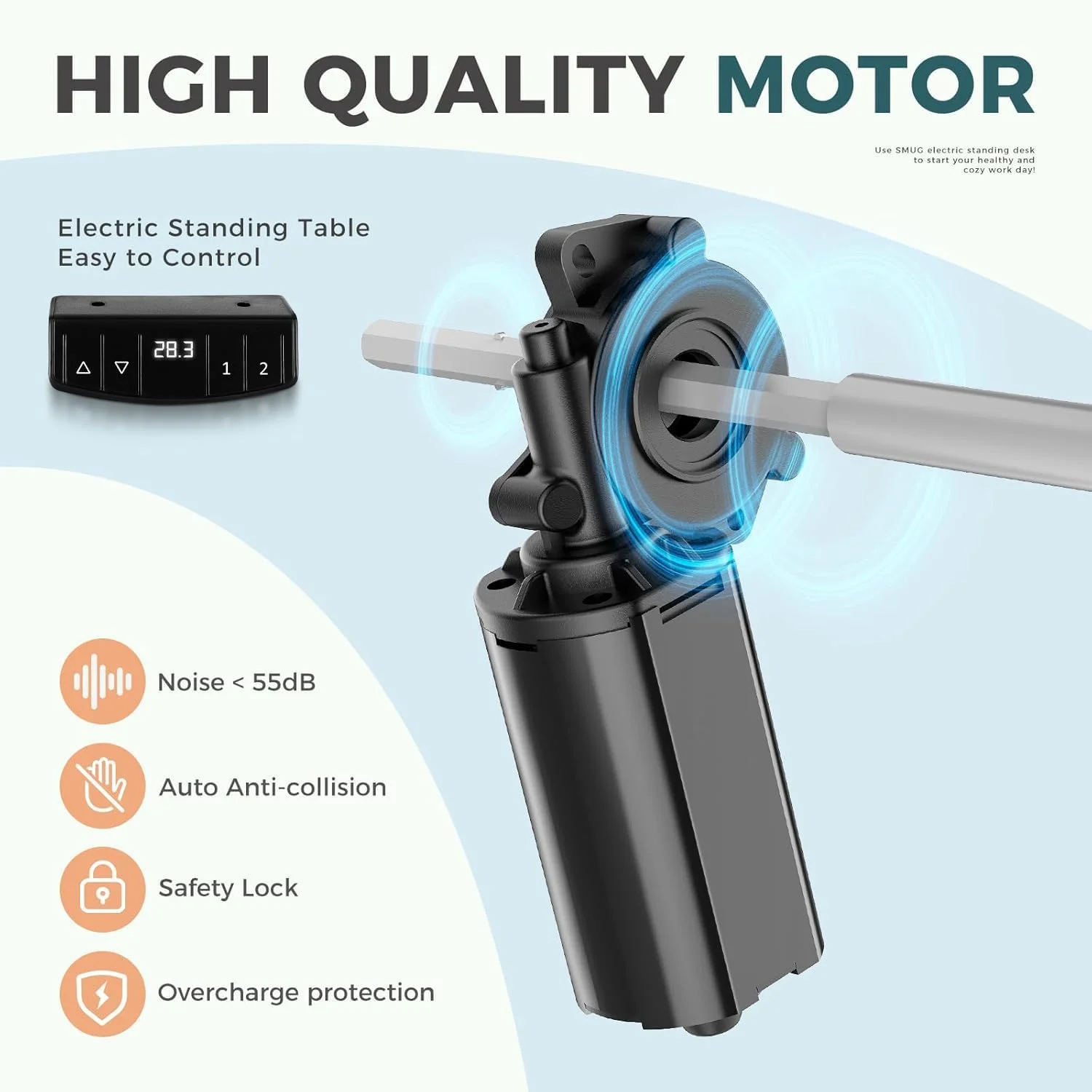 میز گیمینگ برقی 140 سانتی متری، میز ایستاده، میز کامپیوتر برقی، میز قابل تنظیم ارتفاع، میز کار اداری خانگی با صفحه اتصال میز گیمینگ برقی 140 سانتی متری، میز ایستاده، میز کامپیوتر برقی، میز قابل تنظیم ارتفاع، میز کار اداری خانگی با صفحه اتصال