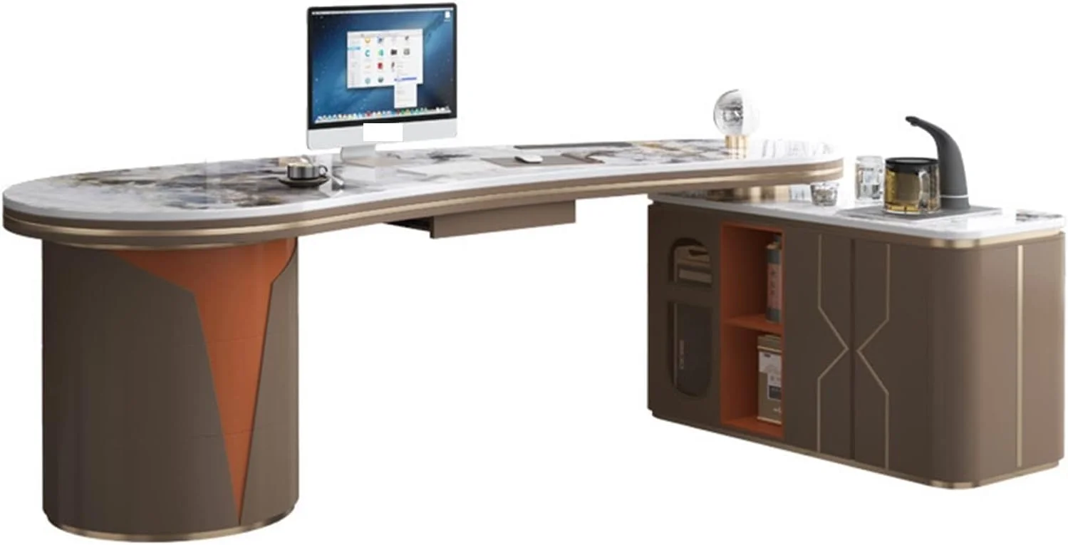 میز کامپیوتر ZKSKOX، میز تحریر یکپارچه و صندلی، مناسب مطالعه، خانواده کوچک میز کامپیوتر ZKSKOX، میز تحریر یکپارچه و صندلی، مناسب مطالعه، خانواده کوچک