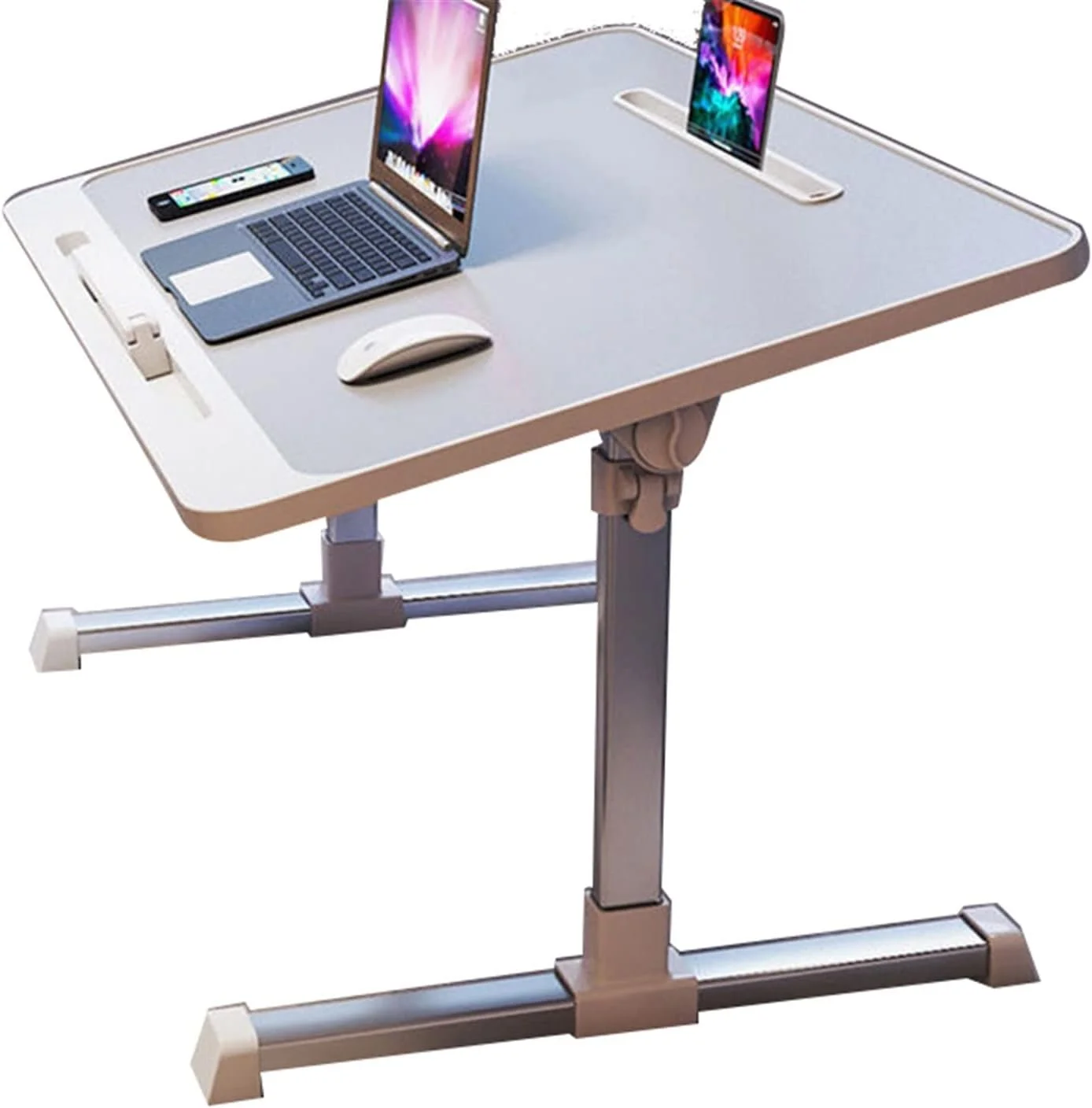 میز کامپیوتر تاشو ZKSKOX، مناسب کار، مطالعه در منزل، کنار تخت، اتاق خواب، میز کوچک، کنار پنجره، اداری، تاشو و قابل تنظیم میز کامپیوتر تاشو ZKSKOX، مناسب کار، مطالعه در منزل، کنار تخت، اتاق خواب، میز کوچک، کنار پنجره، اداری، تاشو و قابل تنظیم