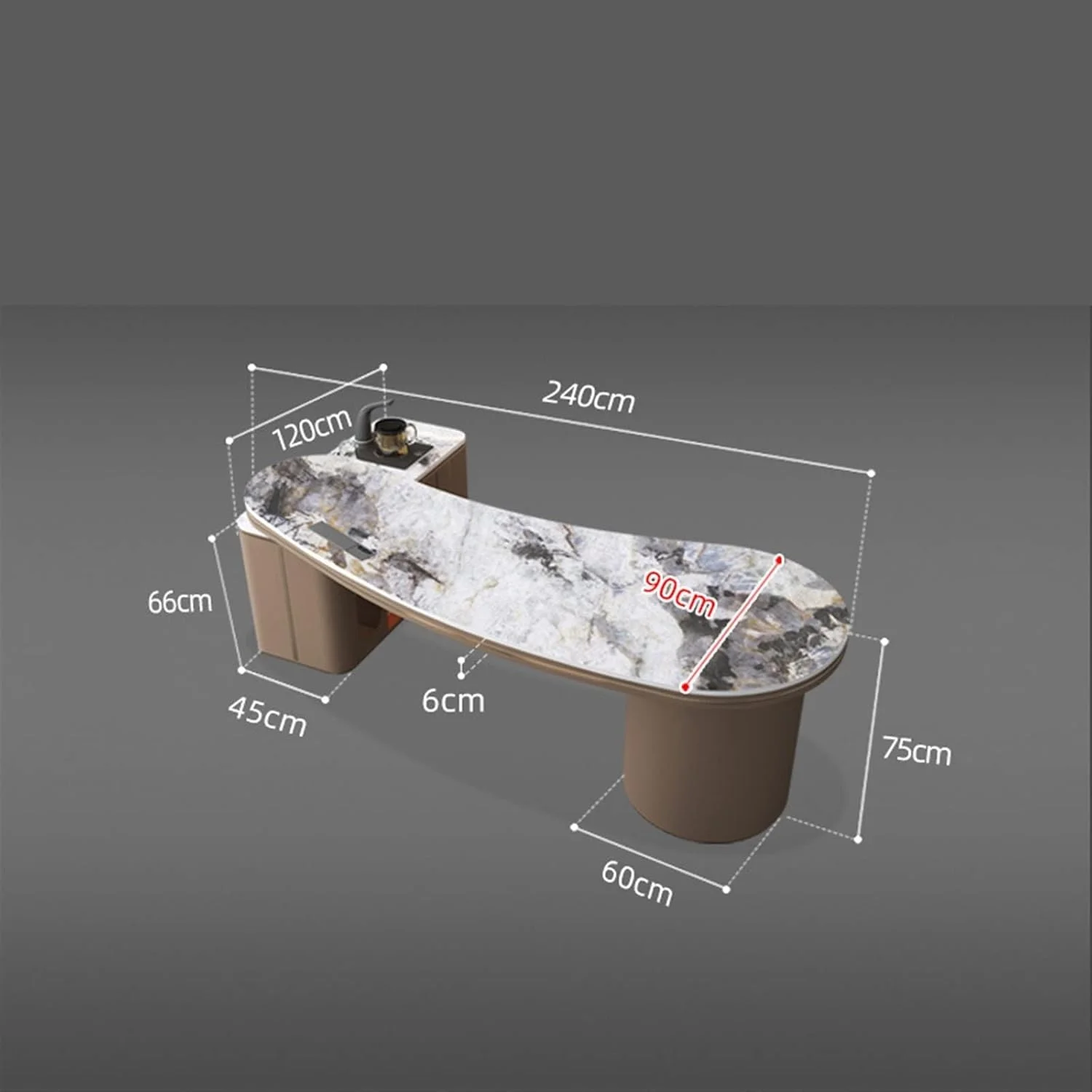 میز کامپیوتر ZKSKOX، میز تحریر یکپارچه و صندلی، مناسب مطالعه، خانواده کوچک میز کامپیوتر ZKSKOX، میز تحریر یکپارچه و صندلی، مناسب مطالعه، خانواده کوچک