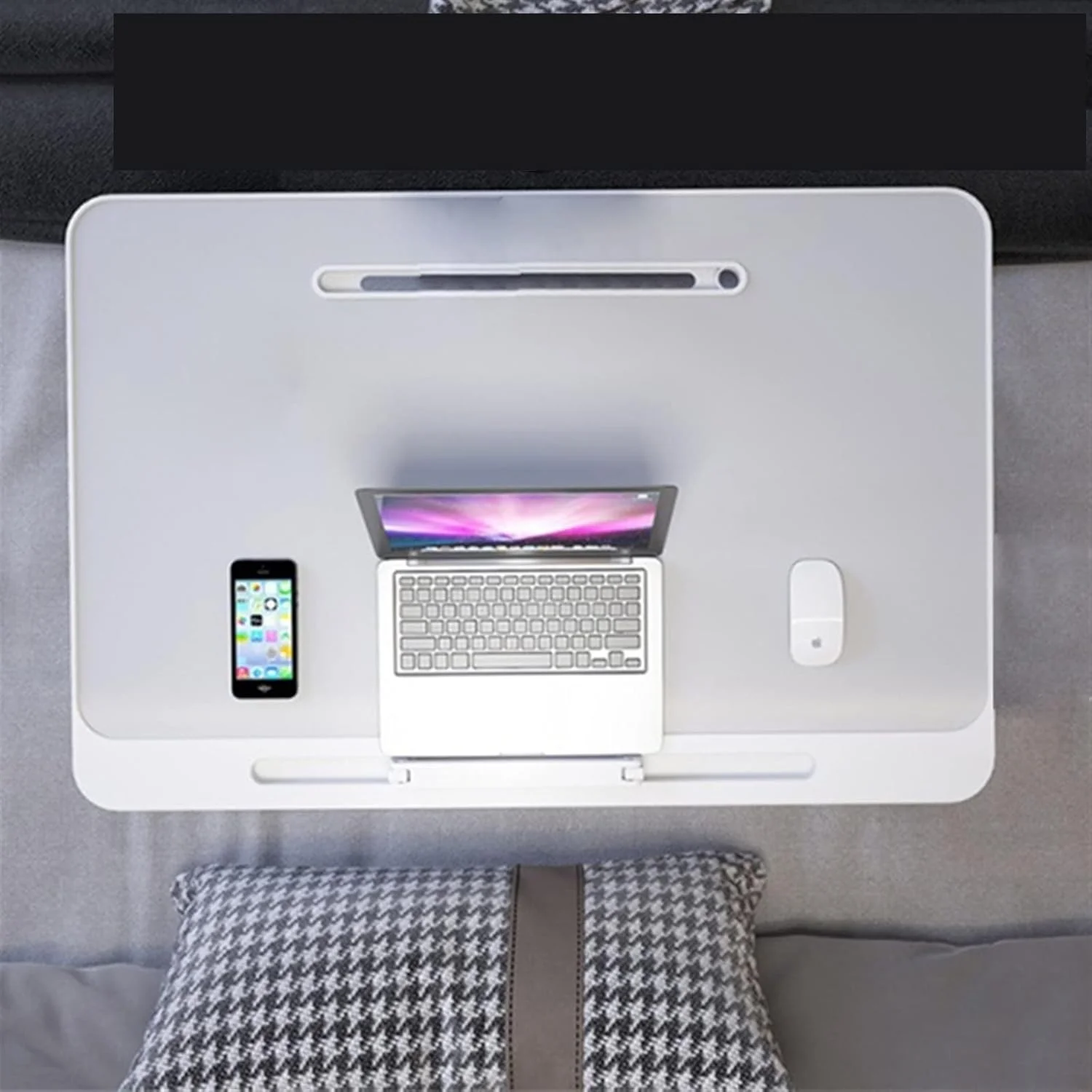 میز کامپیوتر تاشو ZKSKOX، مناسب کار، مطالعه در منزل، کنار تخت، اتاق خواب، میز کوچک، کنار پنجره، اداری، تاشو و قابل تنظیم