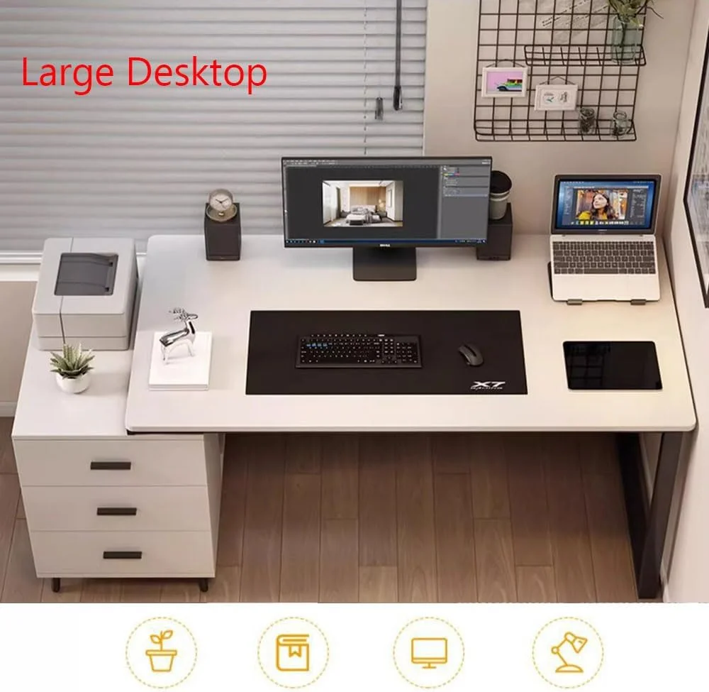 میز کامپیوتر خانگی IEW با قفسه کیس، 120x60x75 سانتی متر، میز بزرگ چند منظوره برای مطالعه، کار و نوشتن، میز اداری اجرایی با کشو و صفحه میز قابل گسترش برای قرار دادن مینی پرینتر، کتاب و فایل میز کامپیوتر خانگی IEW با قفسه کیس، 120x60x75 سانتی متر، میز بزرگ چند منظوره برای مطالعه، کار و نوشتن، میز اداری اجرایی با کشو و صفحه میز قابل گسترش برای قرار دادن مینی پرینتر، کتاب و فایل