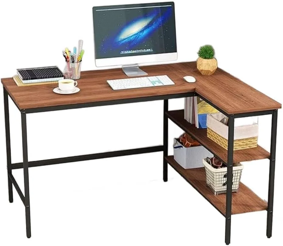 میز کامپیوتر مدرن مناسب برای دانشجویان و متخصصان، ایده آل برای استفاده در دفتر کار خانگی یا اتاق خواب
